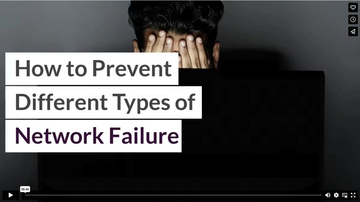 How to Prevent Different Types of Network Failure