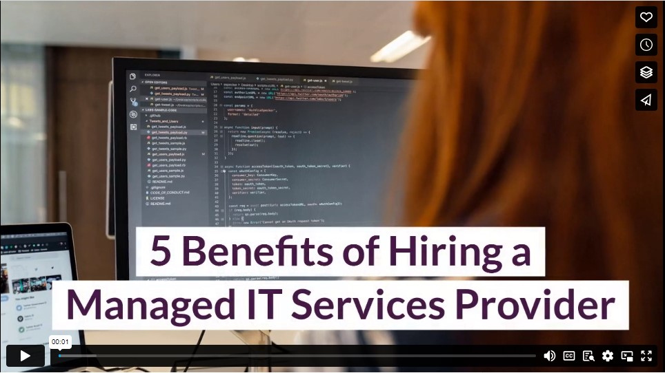 5 Benefits of Hiring a Managed IT Services Provider